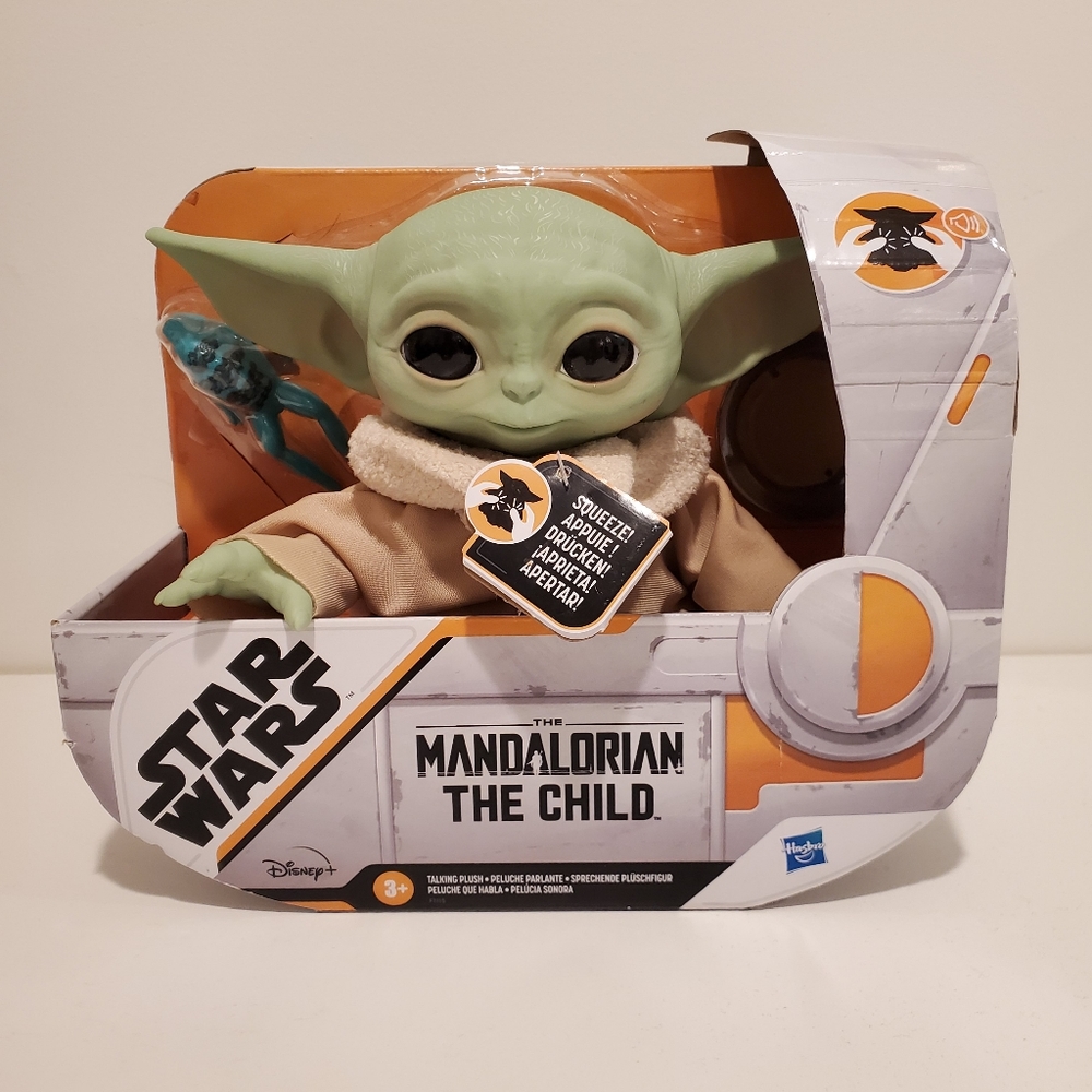 NEW Star Wars Mandaloria The Child Baby Yoda Talking Toy